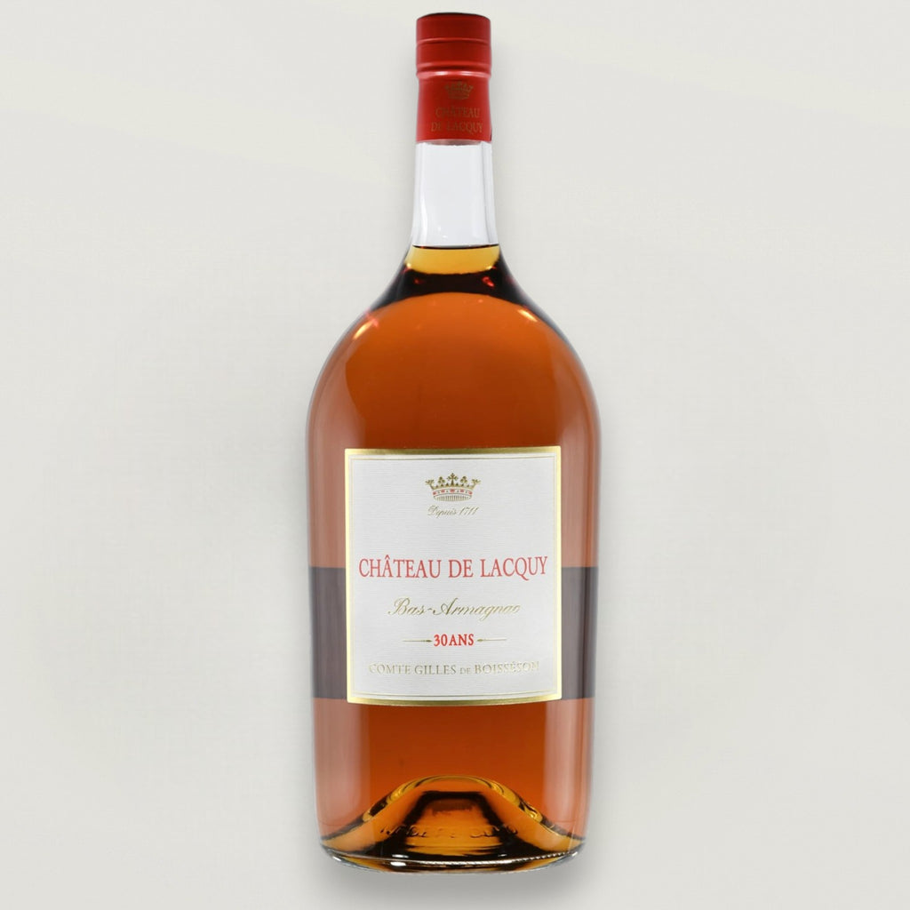 Photo d'un pot de bas armagnac d'assemblage de 30 ans d'âge du château de lacquy